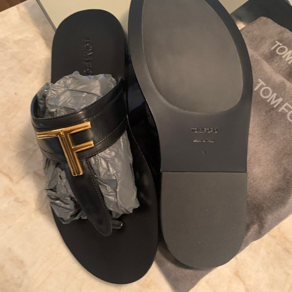 TOM FORD - SUEDE BRIGHTON SANDAL main image 5